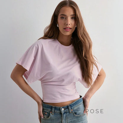 Jaylynn Relaxed Crop Top