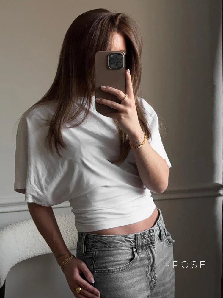 Jaylynn Relaxed Crop Top