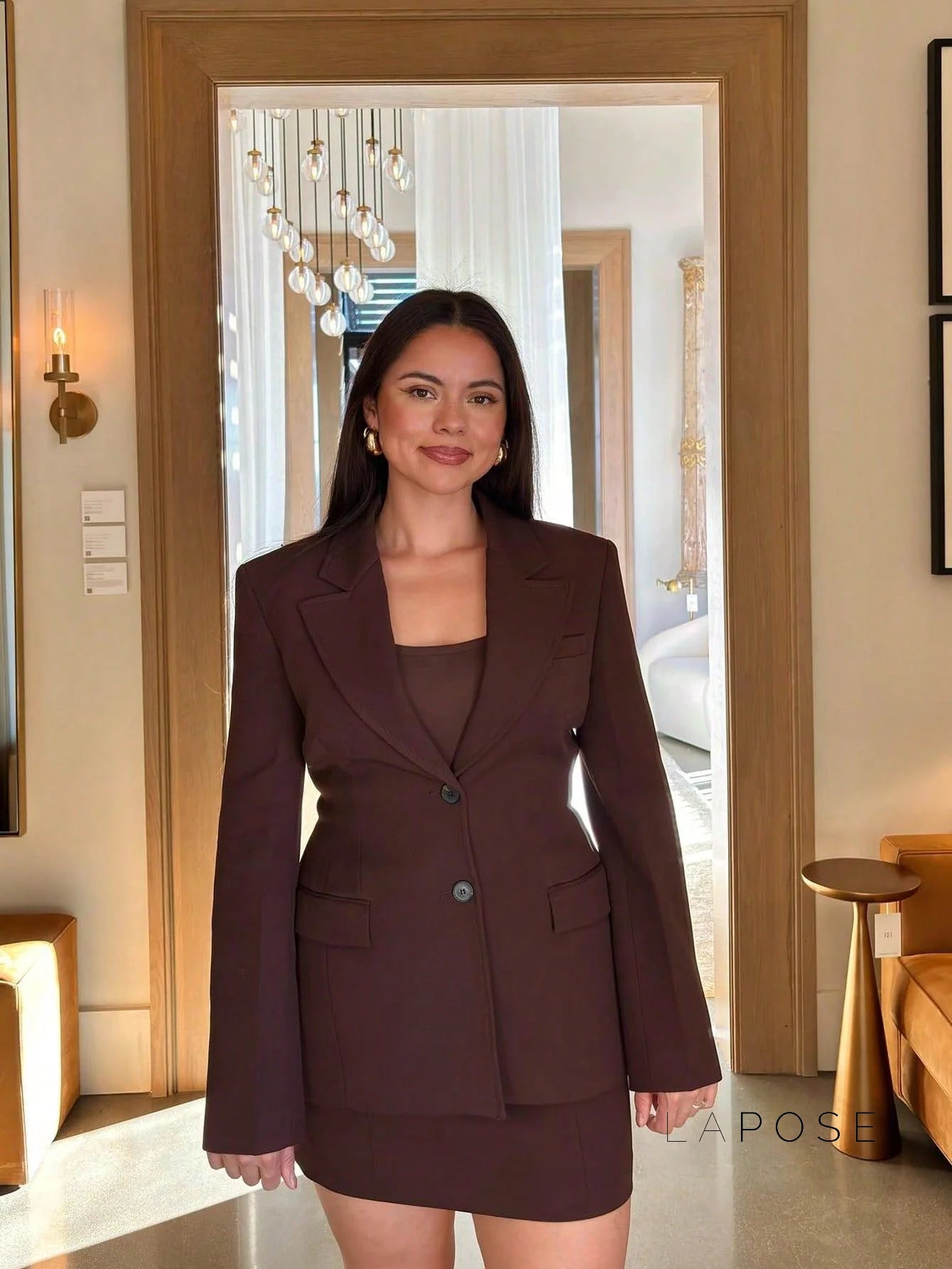 Jhene Waist-Cinching Blazer