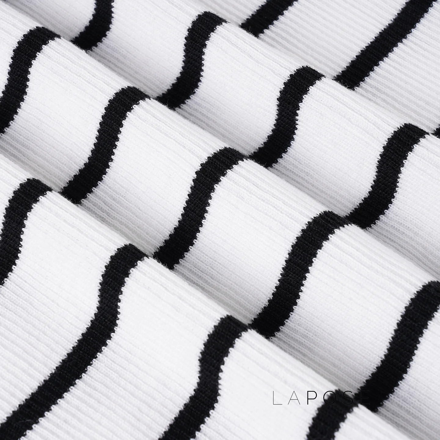 Joyanna Striped Cropped Knit Cardigan