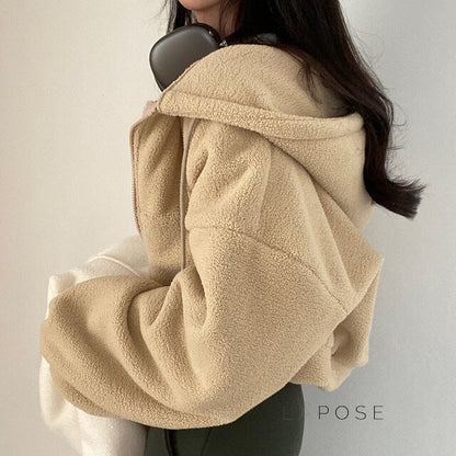 Kalli Plush Zip Hoodie
