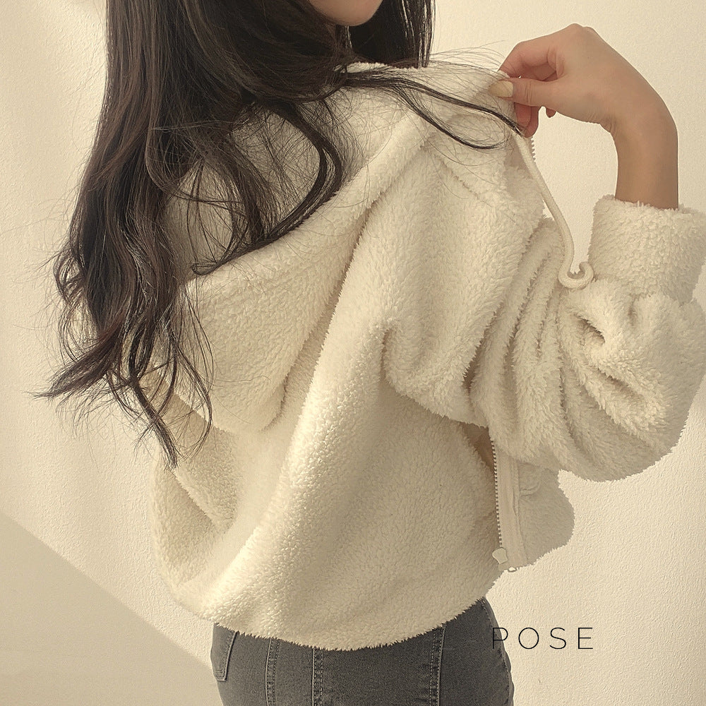 Kalli Plush Zip Hoodie