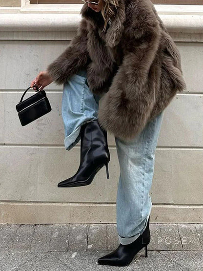 Kamiya Faux Fur Coat
