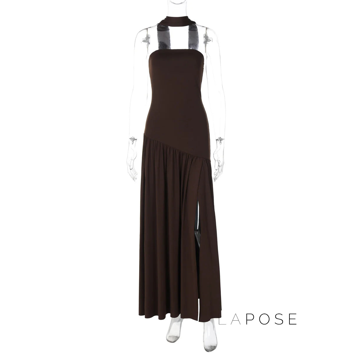 Kamree Strapless Backless Maxi Dress