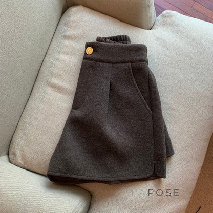 Katharine Tailored High-Waist Shorts