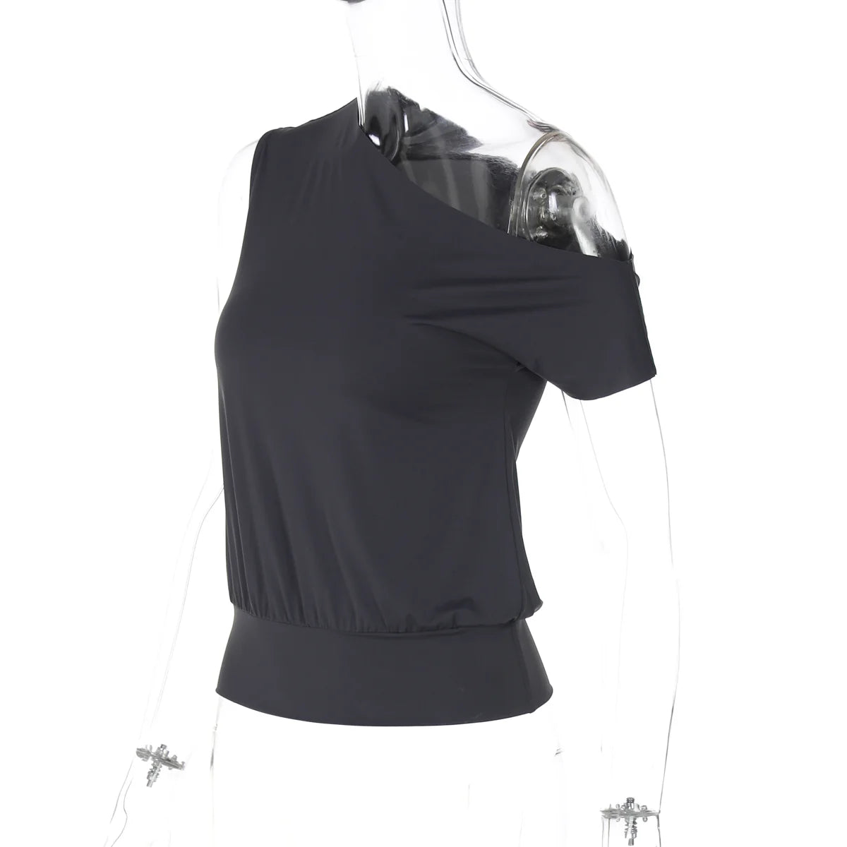 Kathryn One-Shoulder Tee