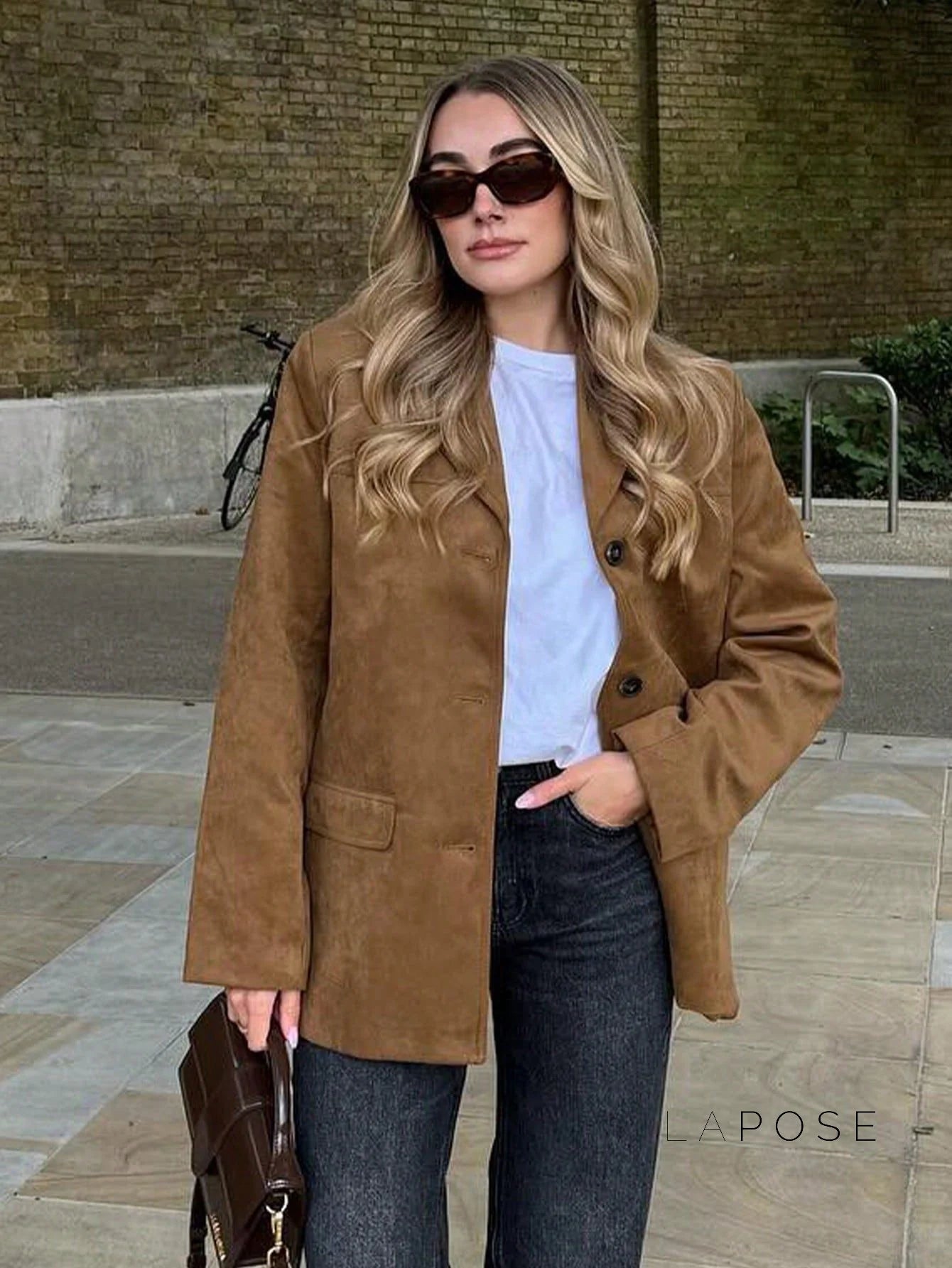 Kendyll Relaxed Suede Blazer