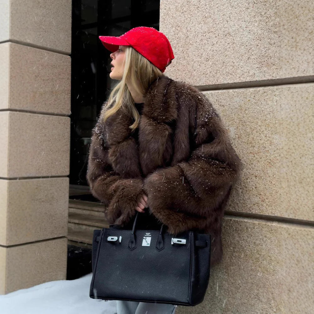 Kensley Faux Fur Teddy Jacket