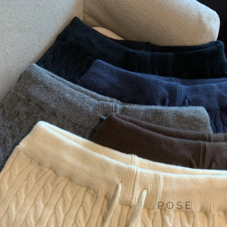 Khyla Cozy Wide-Leg Shorts