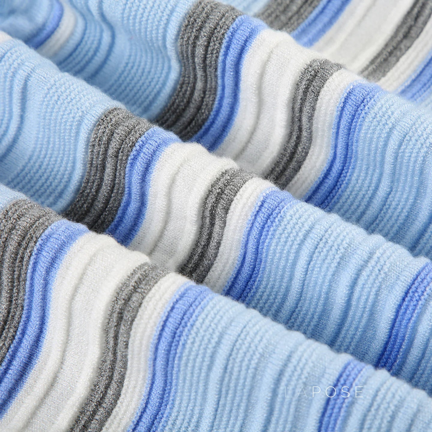 Kiyah Gradient Striped Skirt Set