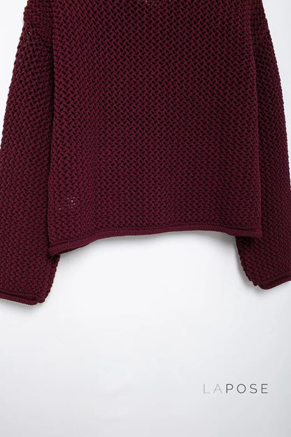 Klaira Button-Front Knit Cardigan