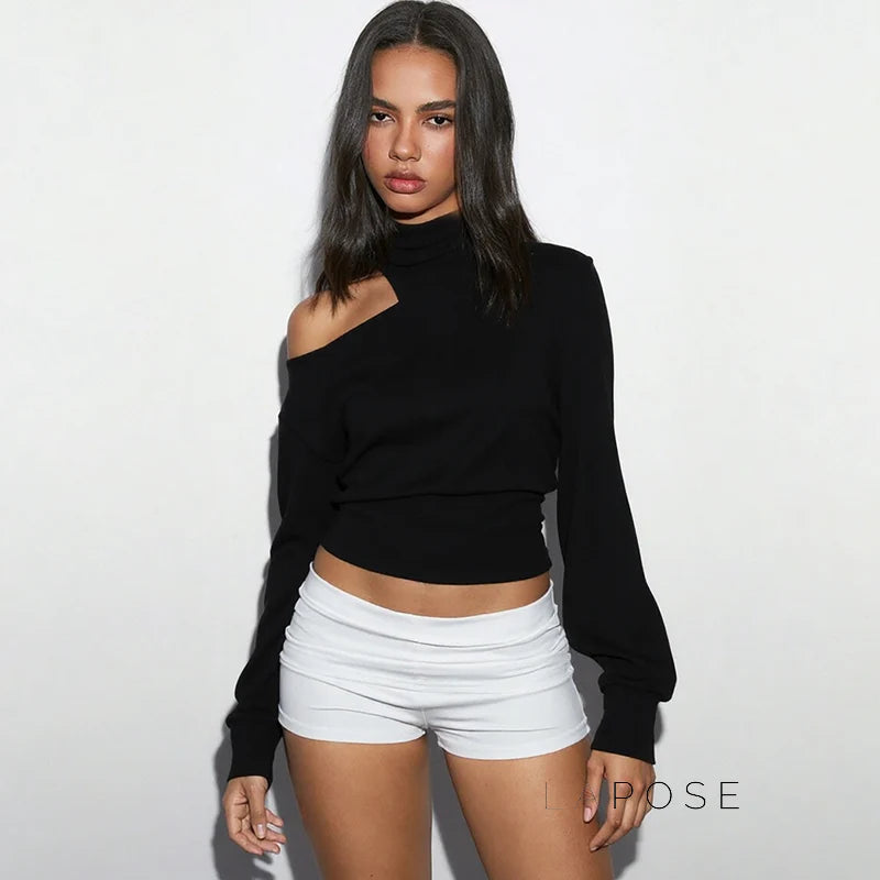 Kynsleigh One Shoulder Tie Top