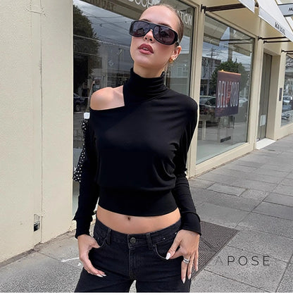 Kynsleigh One Shoulder Tie Top