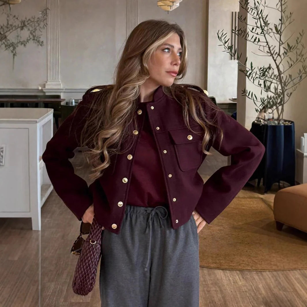 Lamar Stand Collar Jacket