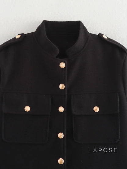 Lamar Stand Collar Jacket