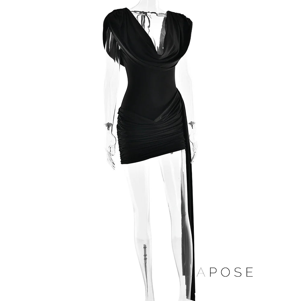 Layan Ruched Mini Dress