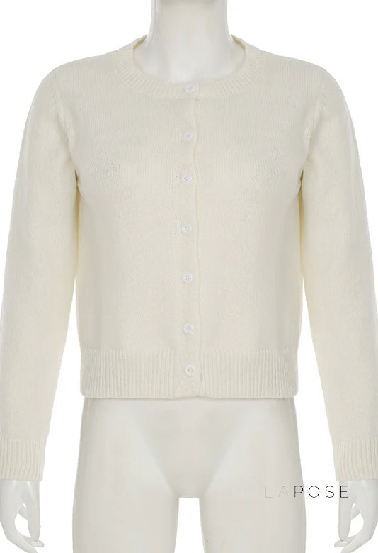 Laylani Buttoned Knit Cardigan