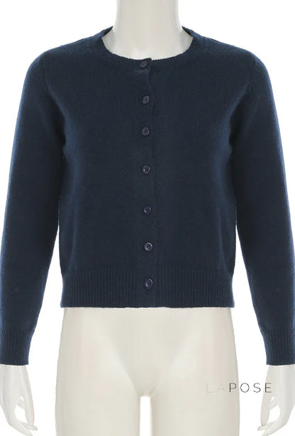 Laylani Buttoned Knit Cardigan