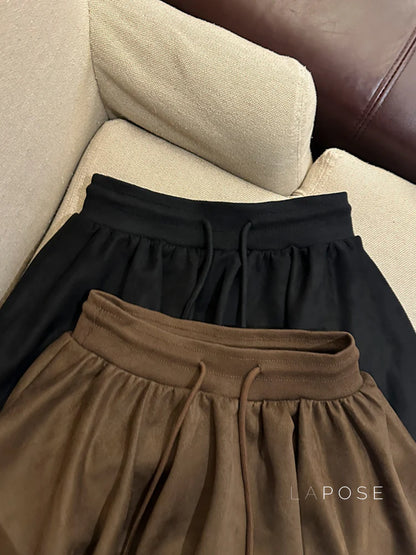 Liah Textured A-Line Mini Skirt