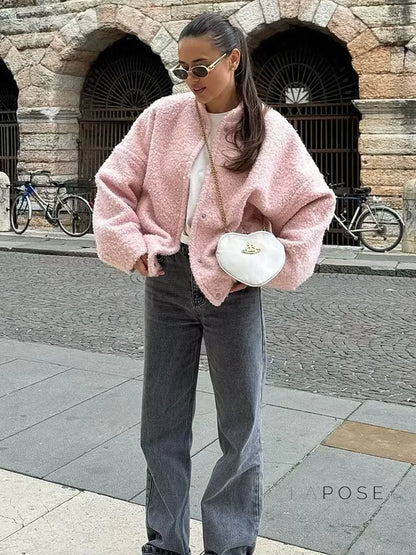 Lillyanne Cozy Faux Fur Jacket