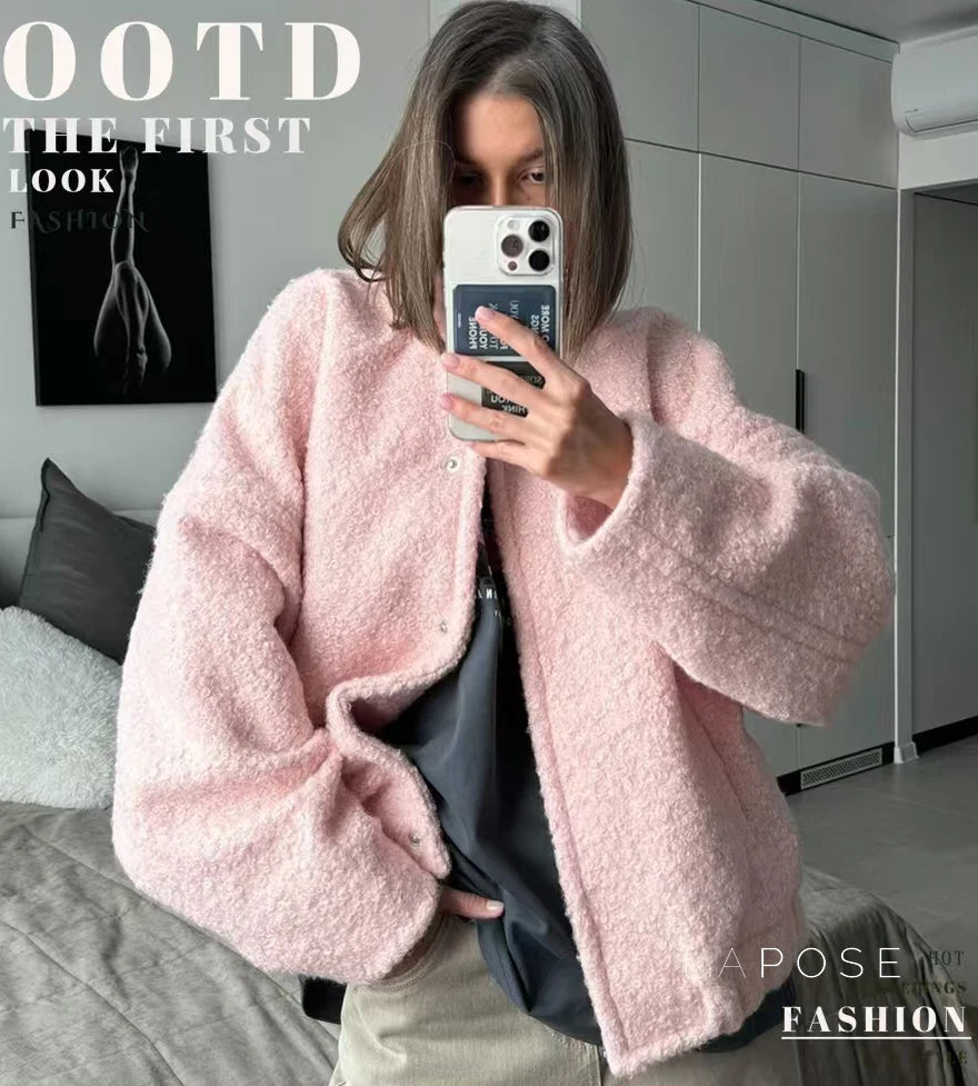 Lillyanne Cozy Faux Fur Jacket