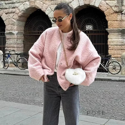 Lillyanne Cozy Faux Fur Jacket