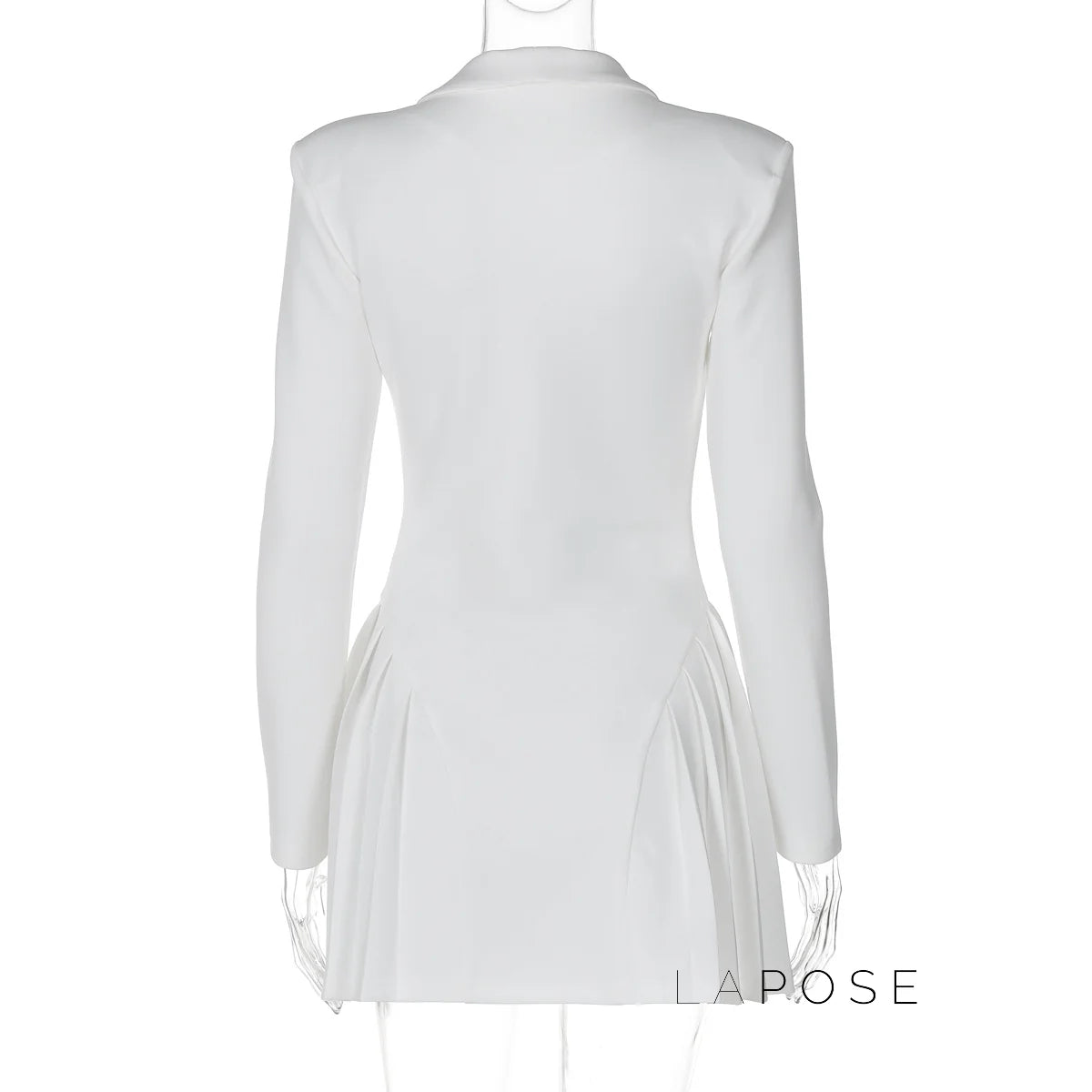 Louella Collared Ruffle Mini Dress