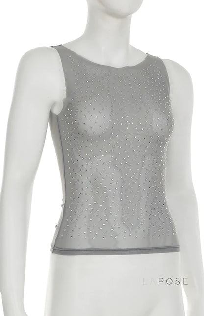 Mabry Sparkle Mesh Camisole