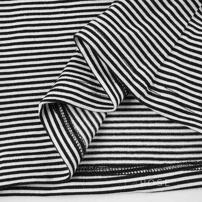 Macie Contrast Stripe Knit Top