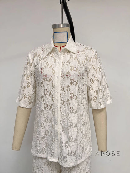 Maddison Relaxed Button-Up Set