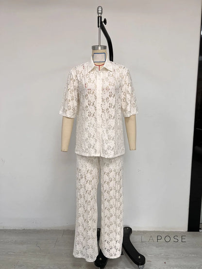 Maddison Relaxed Button-Up Set