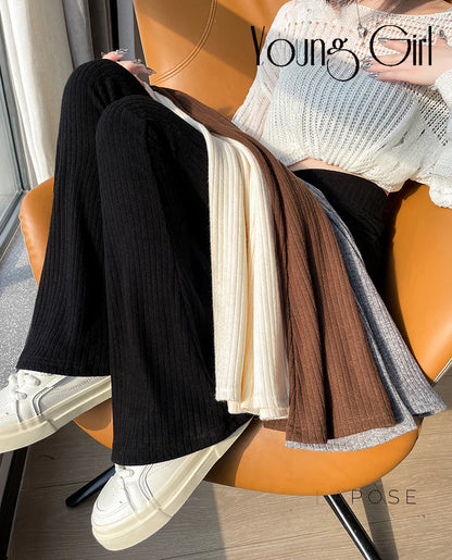 Makeda Knitted Flare Pants