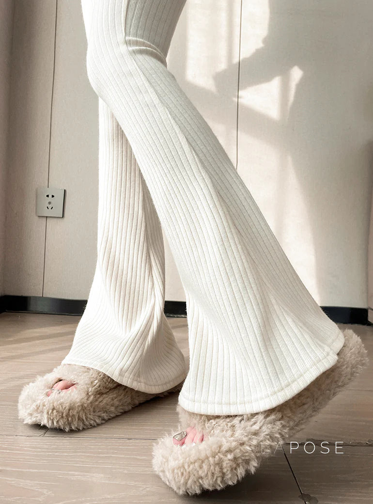 Makeda Knitted Flare Pants