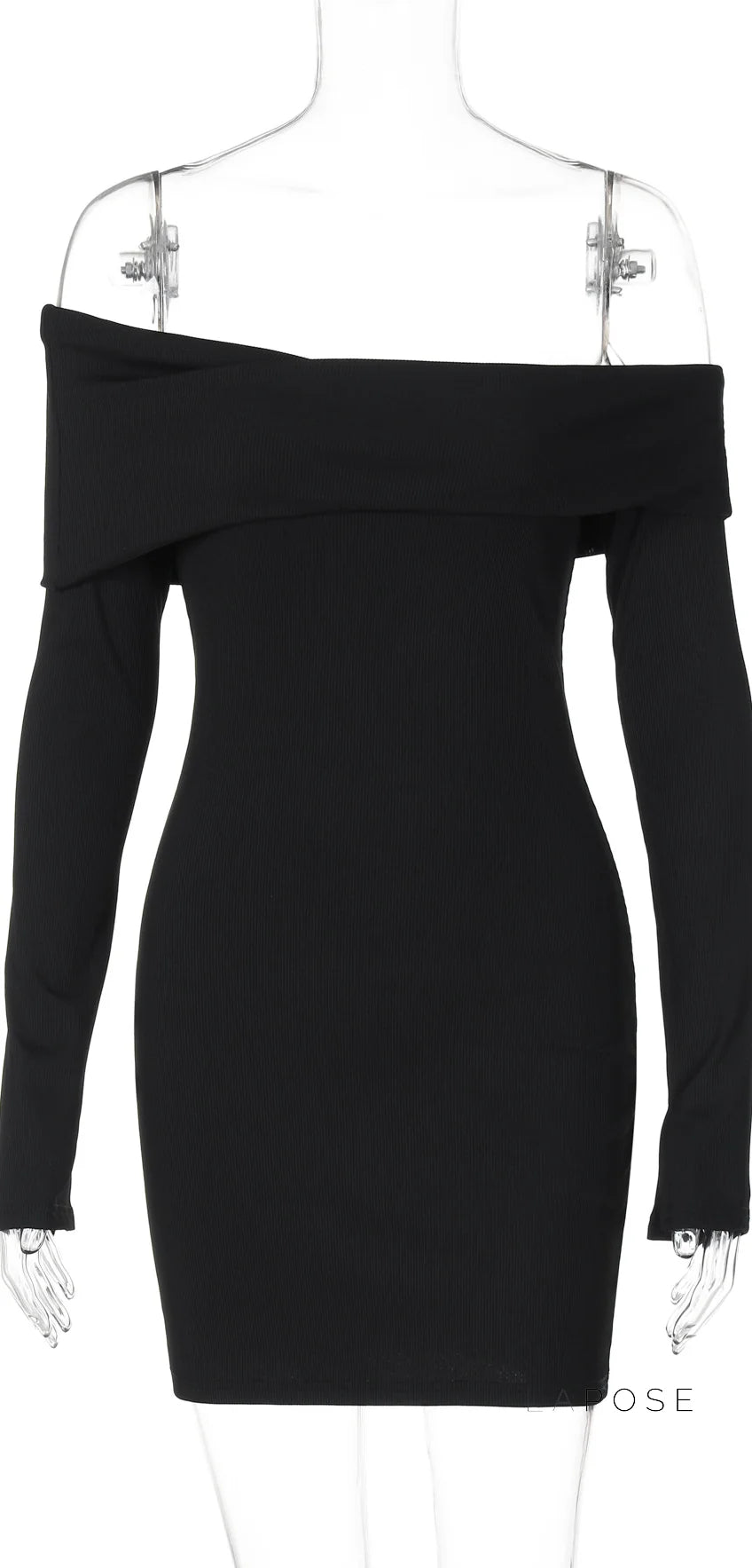 Marina One Shoulder Knit Mini Dress