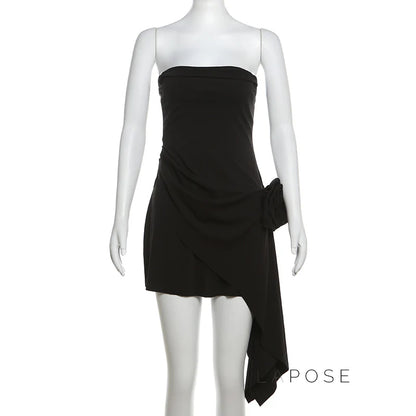 Marykate Floral Strapless Mini Dress