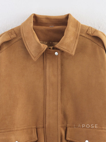 Miller Chic Wool Blend Bomber Jacket