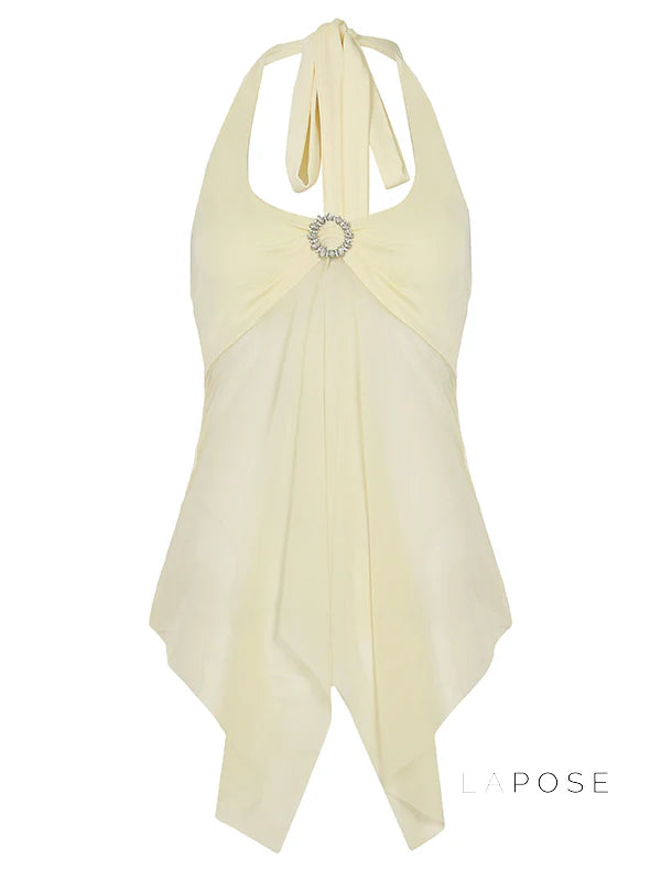 Nava Cropped Mesh Vest