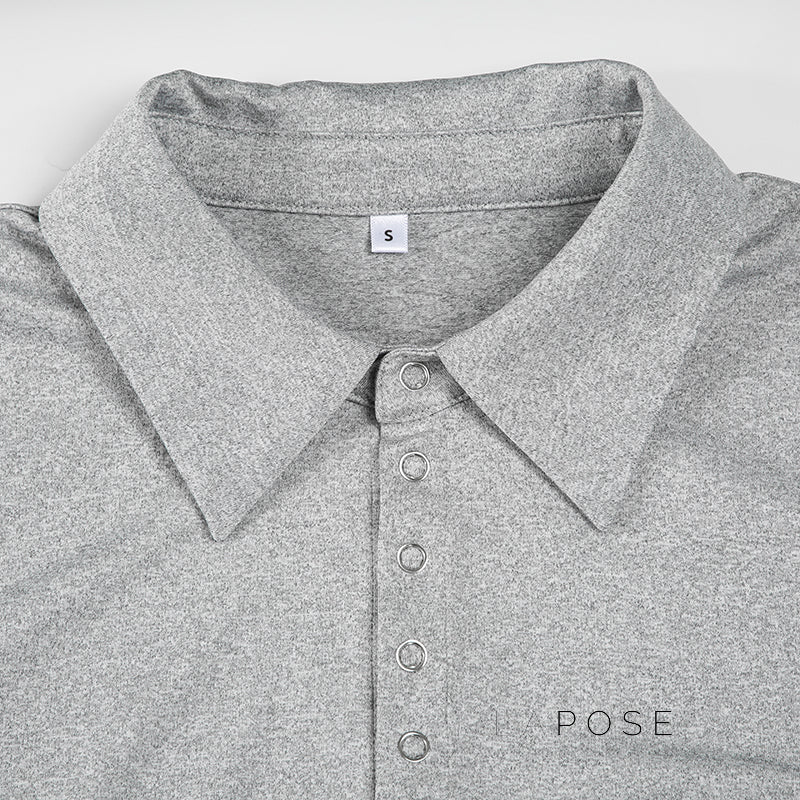 Nayelis Buttoned Polo Top