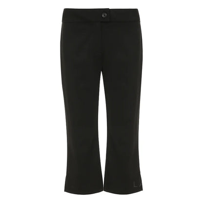 Novalynn Slit Hem Midi Pants