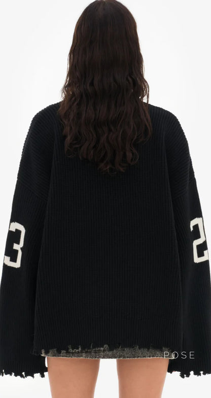 Remedy Jacquard Alphabet Sweater