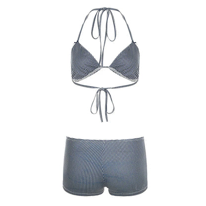 Rosalina Plaid Bikini Set
