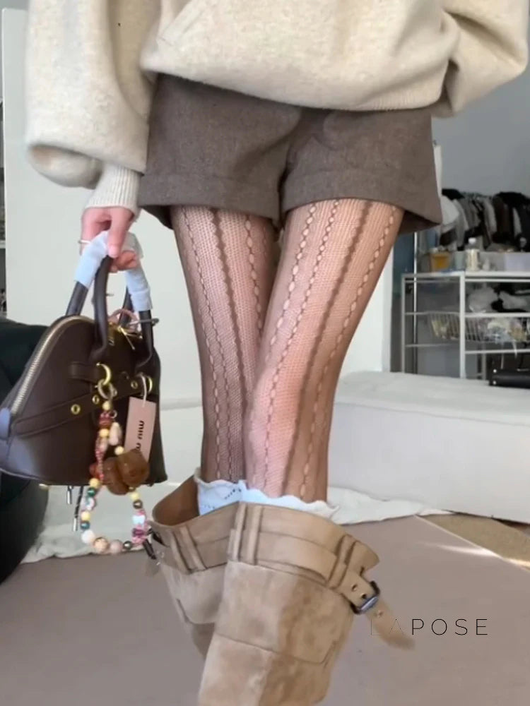 Rylan Chain Pattern Stocking Set