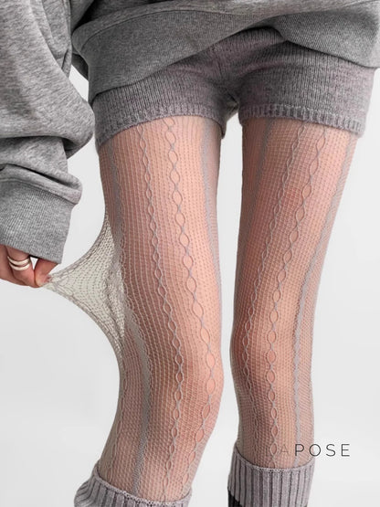 Rylan Chain Pattern Stocking Set