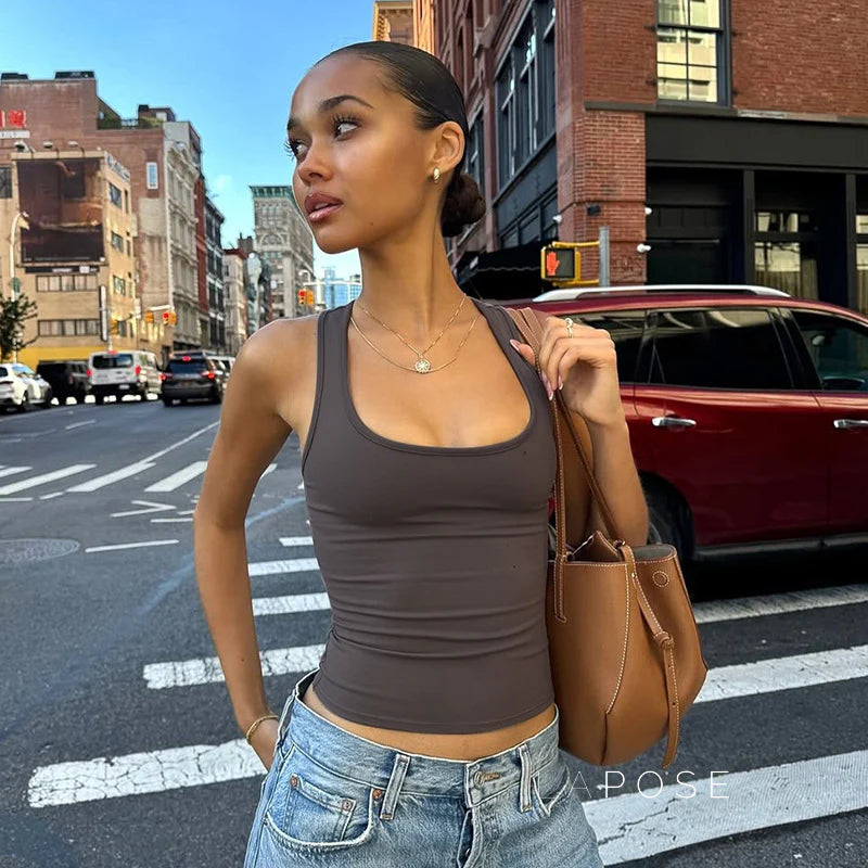 Savanah Strapless Crop Top