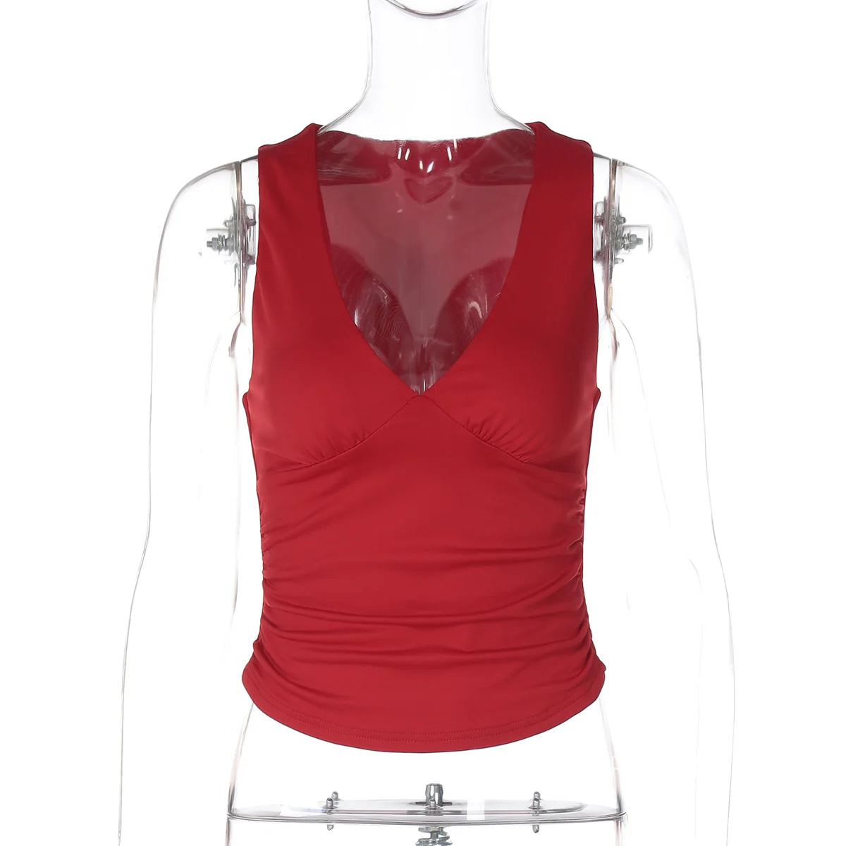 Shaina Ruched Racerback Tank