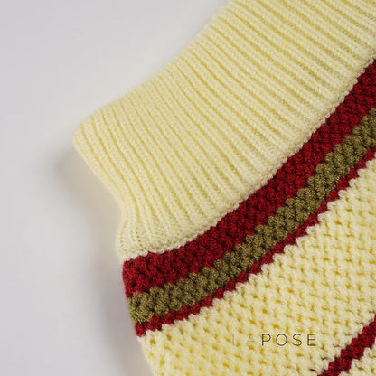 Silvia Striped Knit Shorts