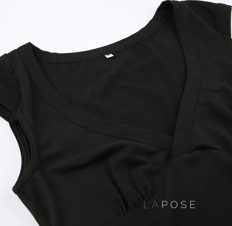 Siobhan V-Neck Crop Top
