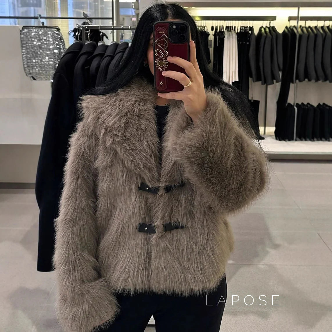 Tierney Faux Fur Coat