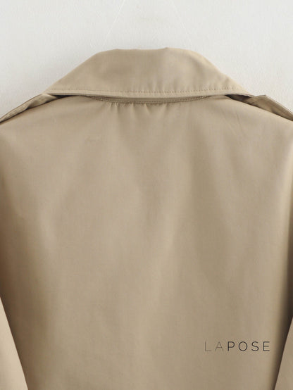 Wilma Double-Breasted Trench Jacket