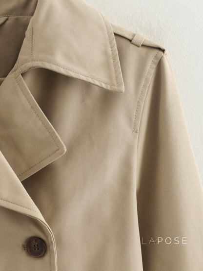 Wilma Double-Breasted Trench Jacket